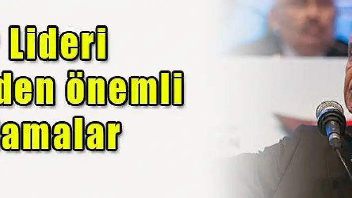 Bahçeli'den önemli açıklamalar