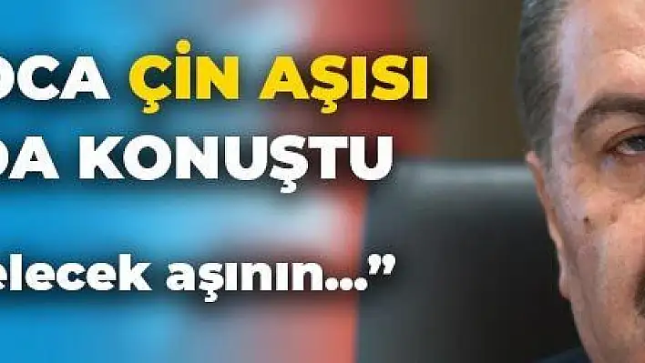 Bakan Koca Çin aşısı hakkında konuştu