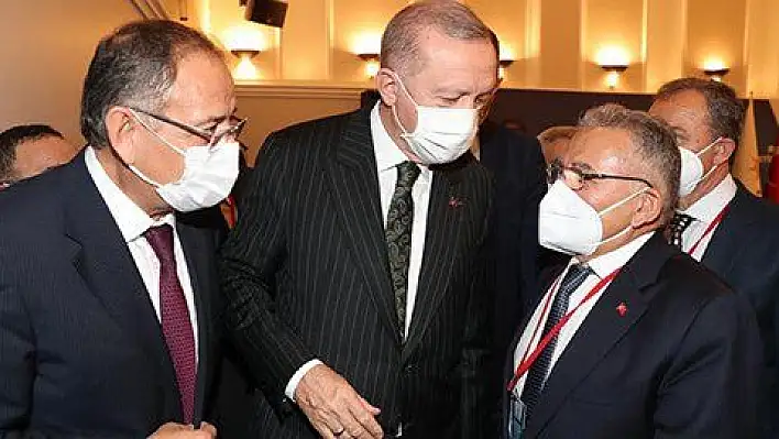 Başkan Büyükkılıç'ın Cumhurbaşkanı Erdoğan ile 'Kayseri' sohbeti