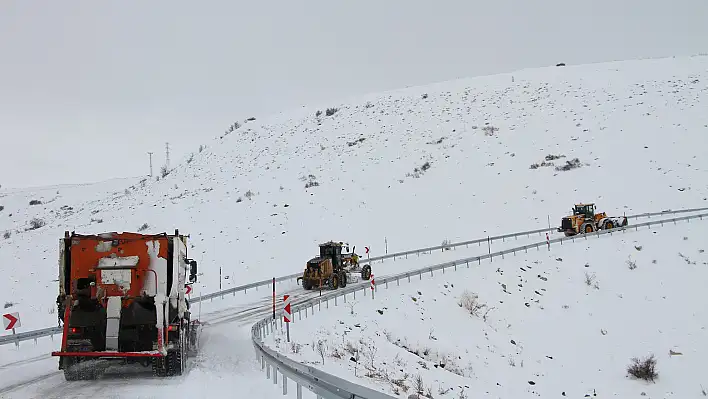 Talas'ta kış çalışmalarına aralıksız devam