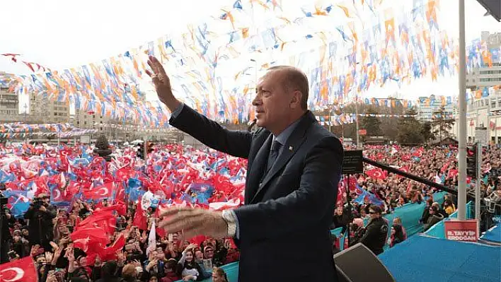 CUMHURBAŞKANI ERDOĞAN KAYSERİ'DE