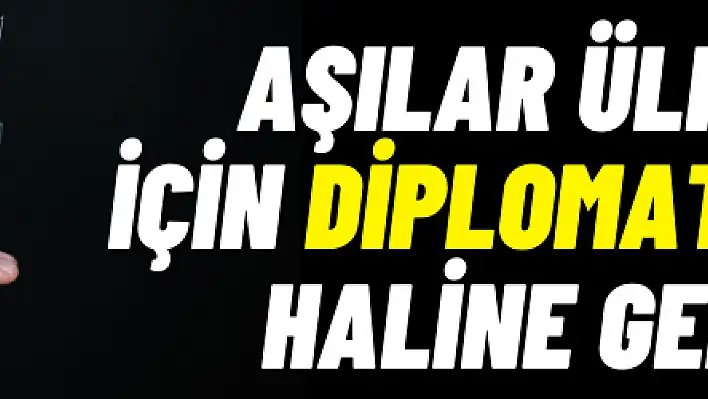 Ülkelerin yeni diplomatik aracı: Aşı