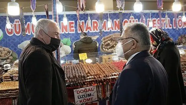 Büyükkılıç, Bahçe Botanik ve Yöresel Ürünler Günleri'ni ziyaret etti