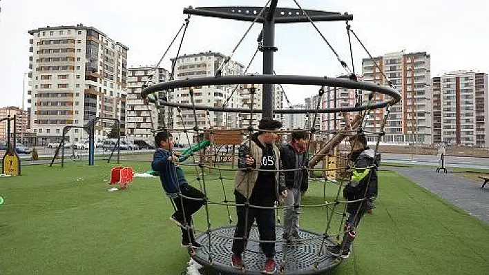 Melikgazi'de bir park daha hizmete açılıyor