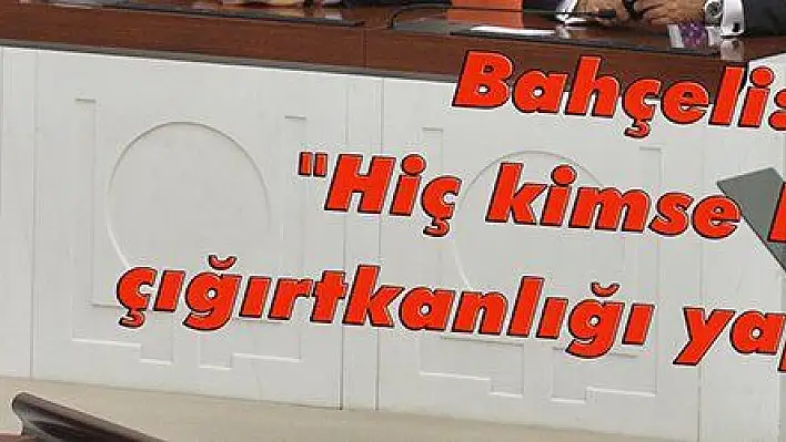 Bahçeli: 'Hiç kimse kriz çığırtkanlığı yapmasın'