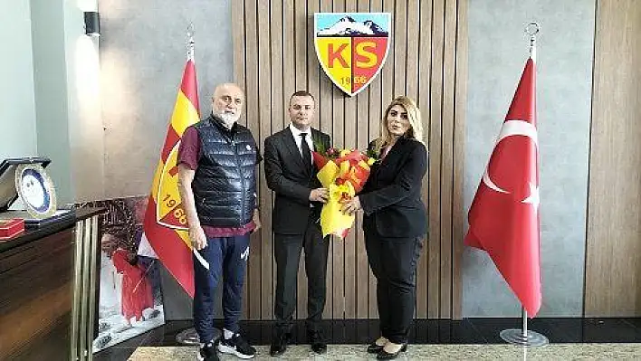 Başkan Çelik, final öncesi Kayserispor'u ziyaret etti