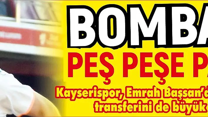 Kayserispor transferde gaza bastı