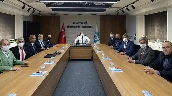 Kayseri ASKF'den Büyükkılıç'a ziyaret