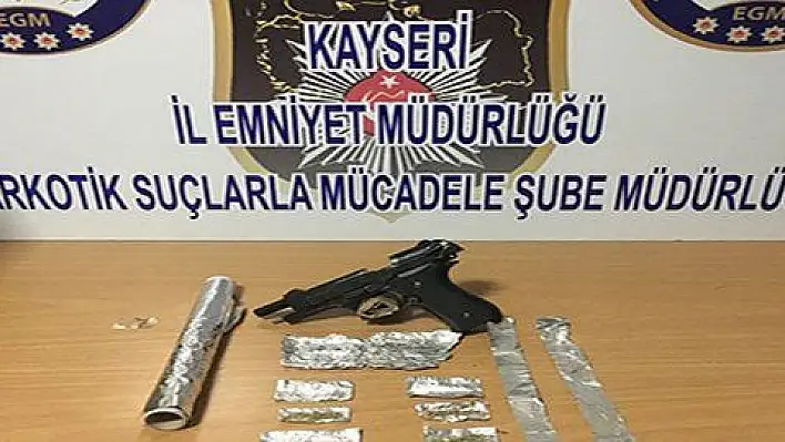 Kayseri'de uyuşturucu operasyonu 