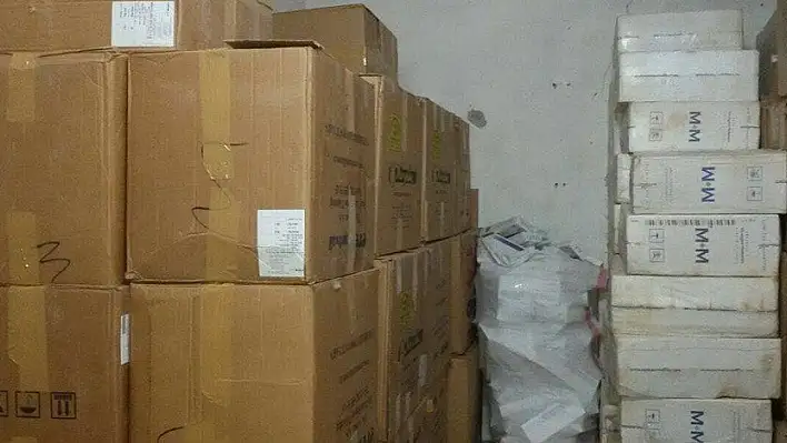 63 Bin 450 Paket Kaçak Sigara Ele Geçirildi