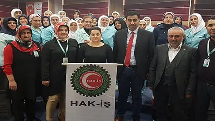 Hak-İş kadınları kadına yönelik şiddete 'hayır' dedi 