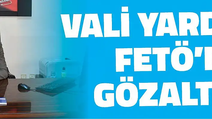 Vali Yardımcısı gözaltına alındı