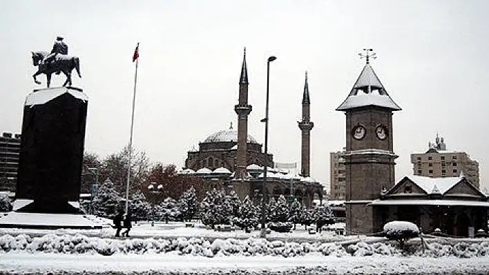 Kayseri beyaza büründü  