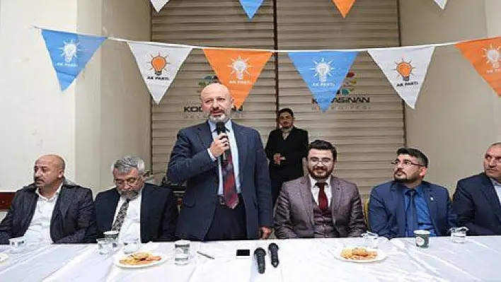 Çolakbayrakdar, Mithatpaşa ve Yeşil Mahalle'ye müjdeler verdi