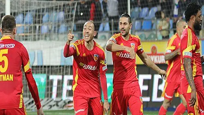 Kayserispor seriye devam ediyor: Çaykur Rizespor: 2 - Kayserispor: 4 
