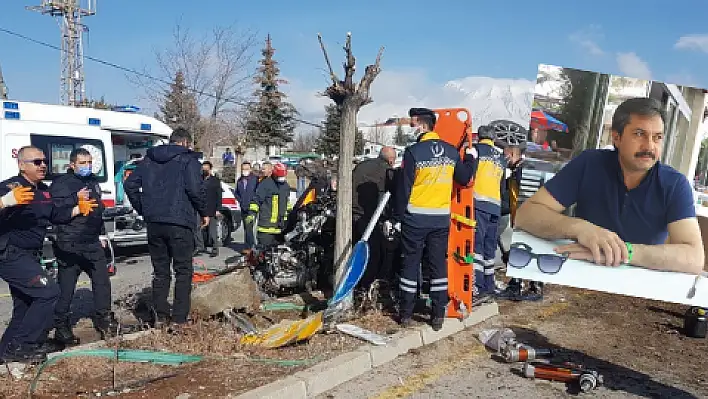 Okul müdürü feci kazada hayatını kaybetti