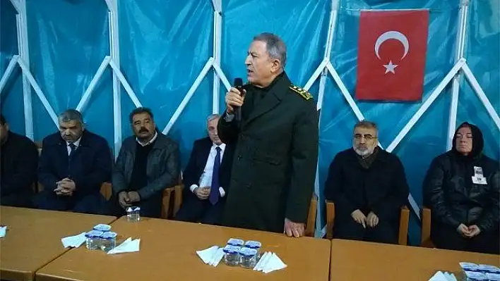 Orgeneral Akar'dan şehit ailelerine ziyaret