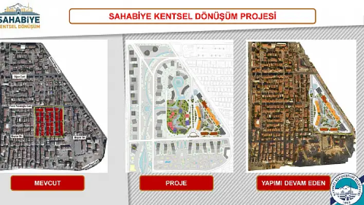 Sahabiye Kentsel Dönüşüm Projesi için ihale