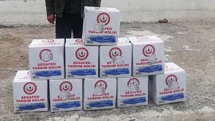 ŞEGAFED'den Tomarza'ya gıda yardımı