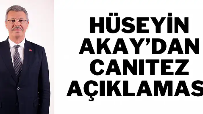 Akay'dan Canıtez açıklaması