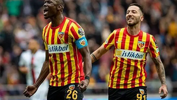 Kayserispor 38 maçta 54 gol attı