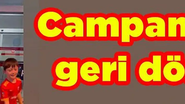 Campanharo geri döndü