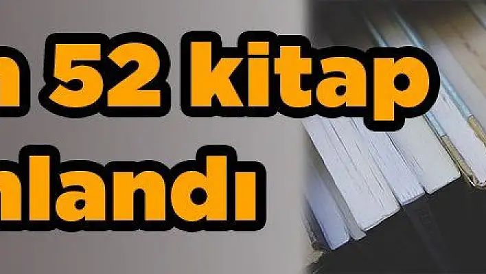 Geçen yıl 72 bin 52 kitap yayımlandı