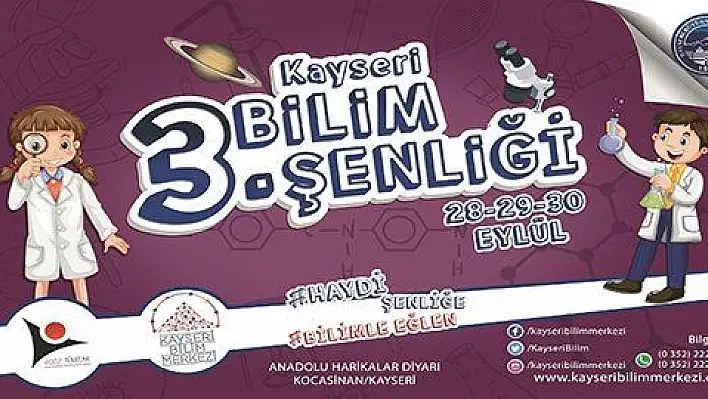 Bilim Şenliği Başlıyor 