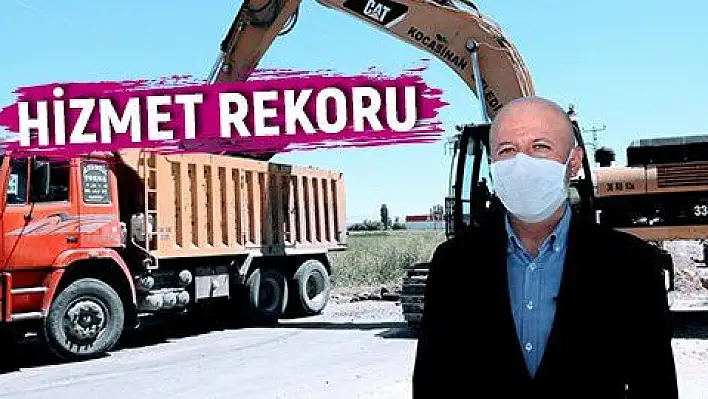 KOCASİNAN'DAN KIRSAL MAHALLELERDE HİZMET REKORU