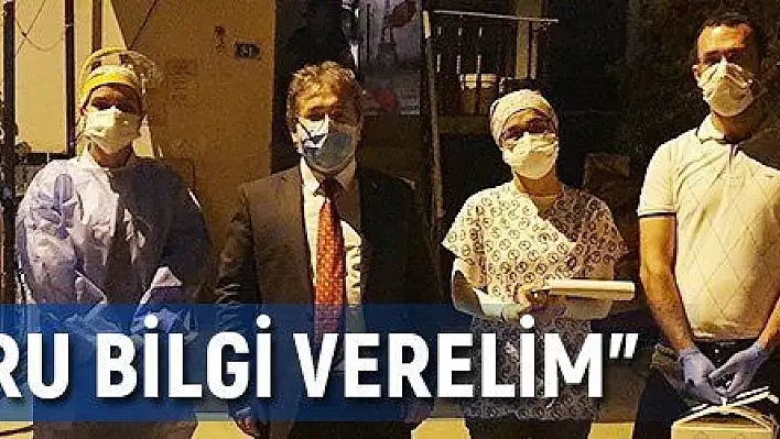 Benli: 'Doğru bilgi verelim'