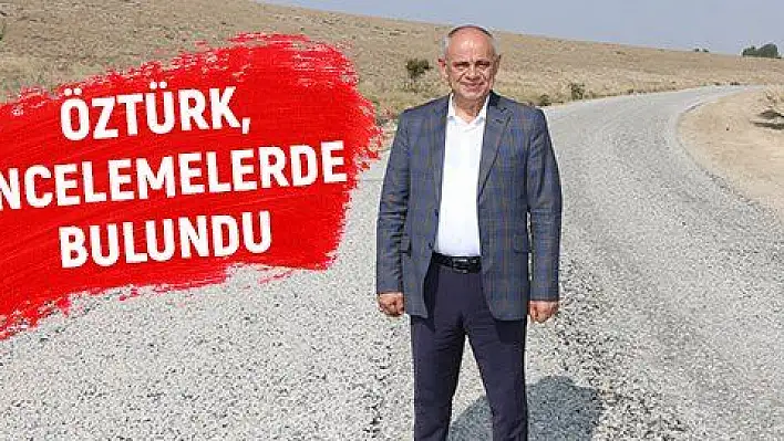 Yerköy kanal yolunda inceleme yaptı