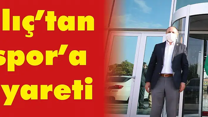 Büyükkılıç'tan Kayserispor'a moral ziyareti