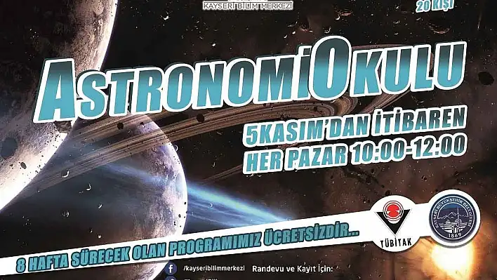 Bilim Merkezi'nden Astronomi Okulu 