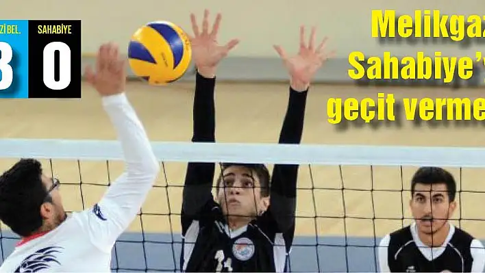 Melikgazi Belediyespor-Sahabiyespor: 3-0