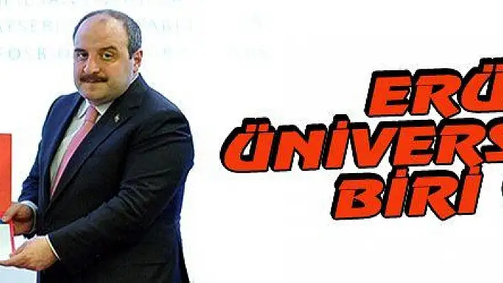  ERÜ 33 ÜNİVERSİTEDEN BİRİ OLDU