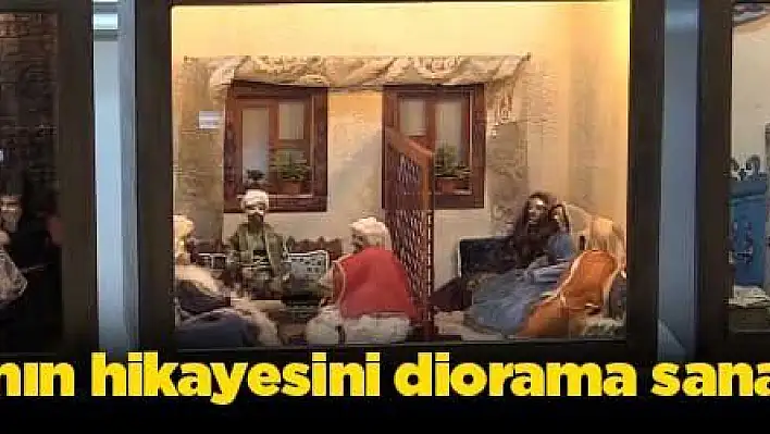 Kerem ile Aslı'nın hikayesini diorama sanatıyla anlattılar