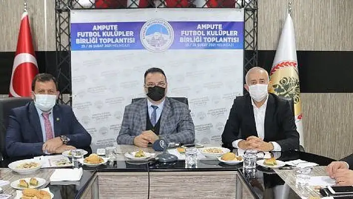 Ampute Futbol Kulüpleri Birliği toplantısı yapıldı