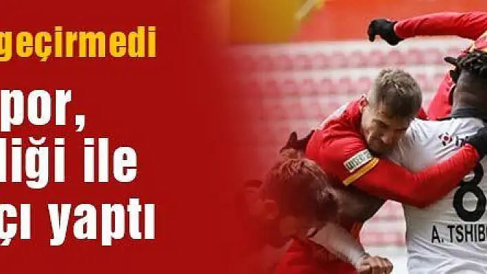 Kayserispor, Gençlerbirliği ile hazırlık maçı yaptı