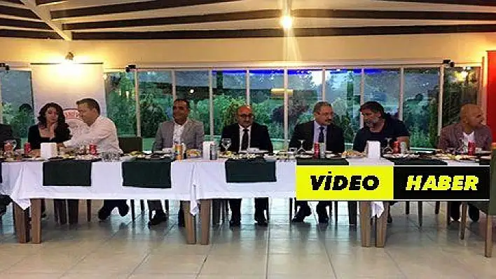 ERÜ Rektörü Güven Kayseri basını ile iftarda buluştu