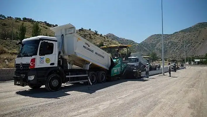 Melikgazi'de yeni bağlantı yolları ile ulaşımda alternatifler artıyor