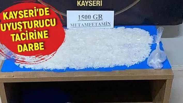 1.5 kilo uyuşturucu madde ele geçirildi