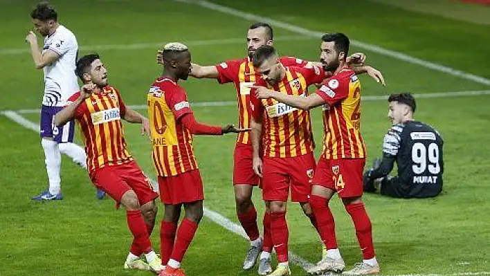 Kayserispor tur atladı (3-0)