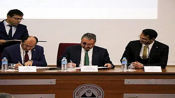 ERÜ ile KSMMMO uygulamalı eğitimde işbirliği yapacak 