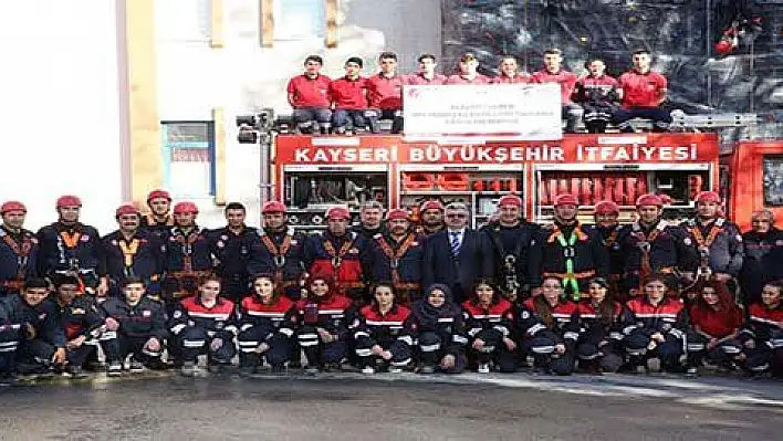 Kayseri İtfaiyesi 11 ayda 4 bin 563 olaya müdahale etti