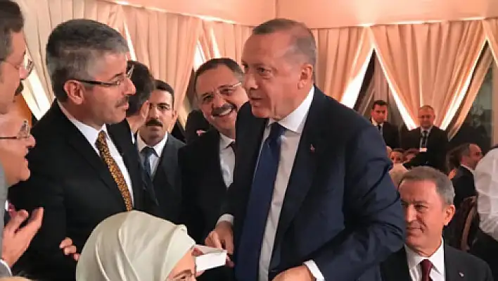 Başkan Erdoğan'a halis Kayseri pastırması ikramı 