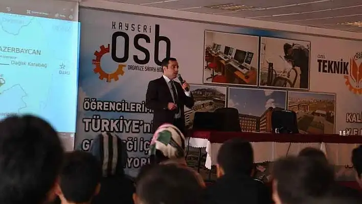 Özel Kayseri OSB Teknik Koleji'nde Hocalı Katliamı paneli 