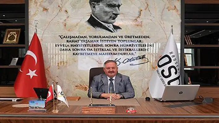 Kayseri OSB'den Sanayi Hamlesi 