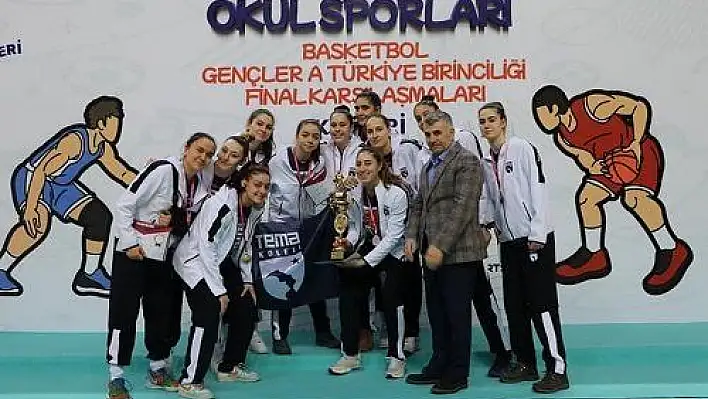 Okullar Sporları Gençler Türkiye Şampiyonası sona erdi