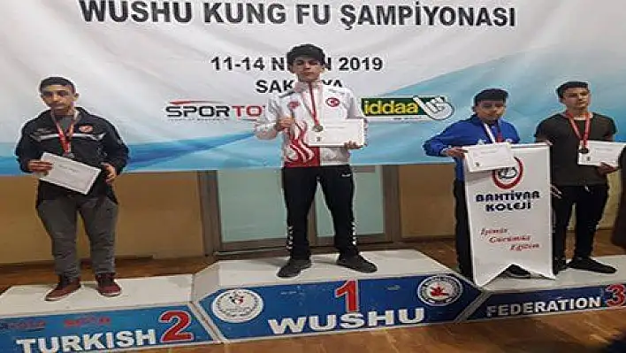 Okullar arası Wushu Türkiye Birinciliği Müsabakalarına Kayseri Damgası 