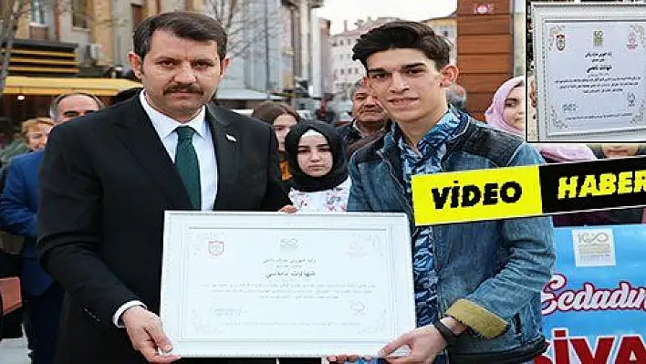 104 yıl sonra şehit öğrencilere diploma hazırlandı